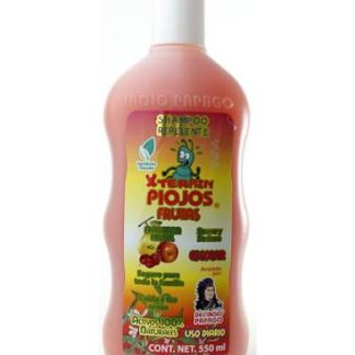SHAMPOO PARA PIOJOS XTERMIN FRUTAS 550 ML DEL INDIO PAPAGO