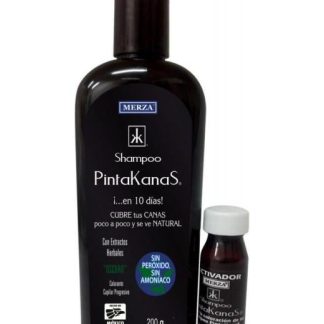 SHAMPOO PINTAKANAS OSCURO 200ML. CON EXTRACTOS HERBALES SIN PEROX SIN CANAS