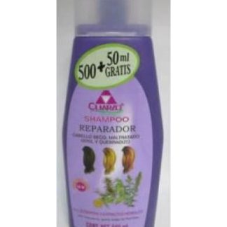 SHAMPOO REPARADOR CON QUERATINA 550 ML CUARZO