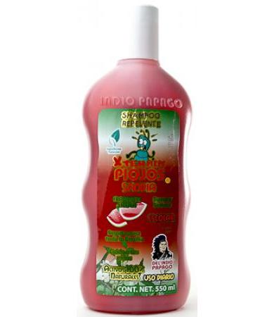 SHAMPOO REPELENTE DE PIOJOS SANDIA 550 ML DEL INDIO PAPAGO