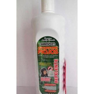 SHAMPOO REPELENTE PARA PIOJOS 1.1L ROMEROEUCALIPTOCUASIA Y RUDA R TEPEZCOHUITE DEL INDIO PAPAGO
