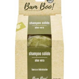 SHAMPOO SOLIDO ALOE VERA 80 G BAM BOO LIFESTYLE