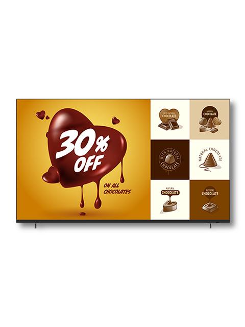 SHARP 4P-B55EJ2U PANTALLA COMERCIAL LCD 55 4K ULTRA HD NEGRO