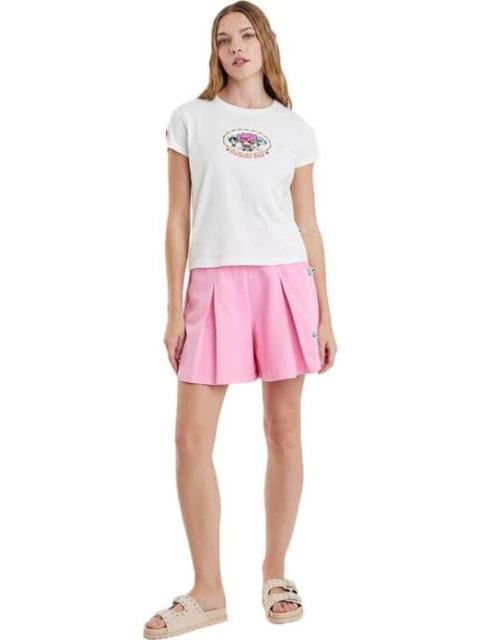 SHORT LAS CHICAS SUPERPODEROSAS ROSA LAS CHICAS SUPER PODEROSAS