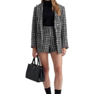 SHORT SHORT VESTIR BLANCO/NEGRO HOLLY LAND