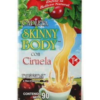 SKINNY BODY CIRUELA 90 CAPLETAS MUNDO NATURAL