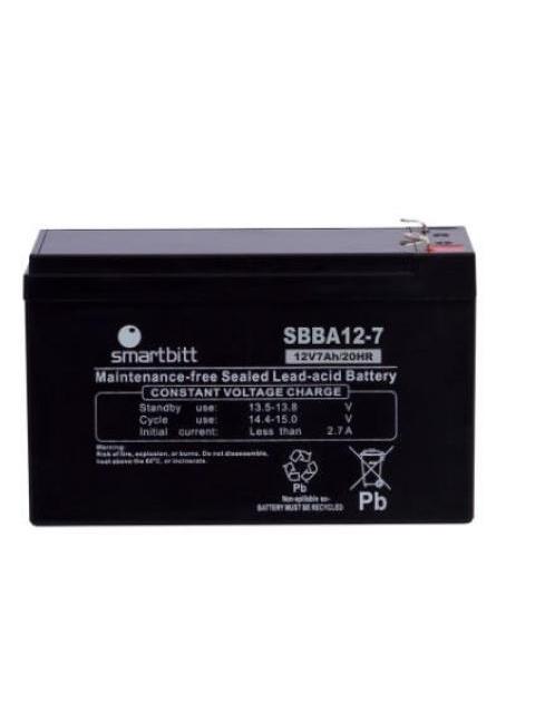 SMARTBITT BATERIA DE REEMPLAZO PARA NO BREAK SBBA12-7 12V 7AH