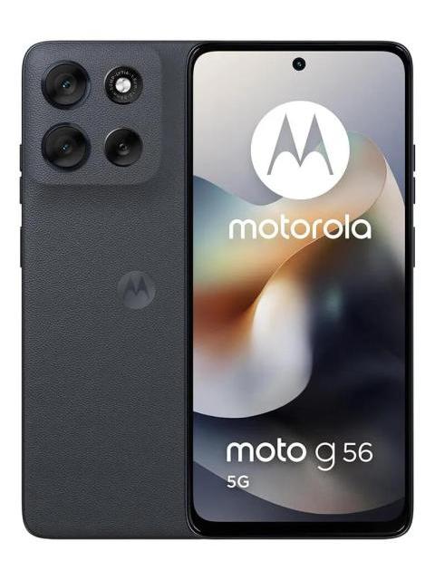 SMARTPHONE MOTOROLA MOTO G56 5G 12 GB RAM 256 GB ROM 6.72 INCH 5200 MAH BLACK OYSTER
