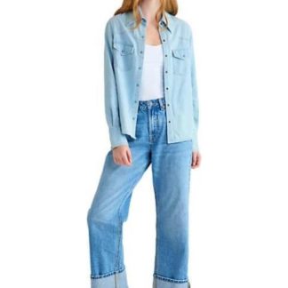 SOBRECAMISA DENIM AZUL HOLLY LAND