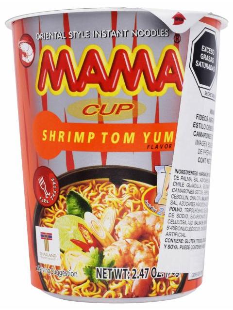 SOPA INSTANTANEA CAMARON TOM YUM 70 G MAMA