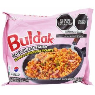 SOPA INSTANTANEA CARBONARA PICANTE BULDAK 130 G SAMYANG
