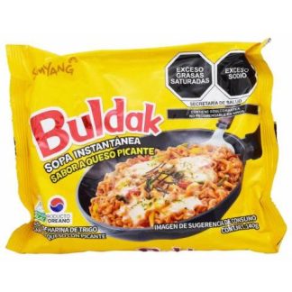 SOPA INSTANTANEA QUESO PICANTE BULDAK 140 G SAMYANG