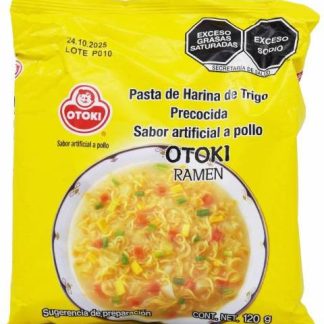 SOPA PRECOCIDA RAMEN POLLO 120 G OTOKI