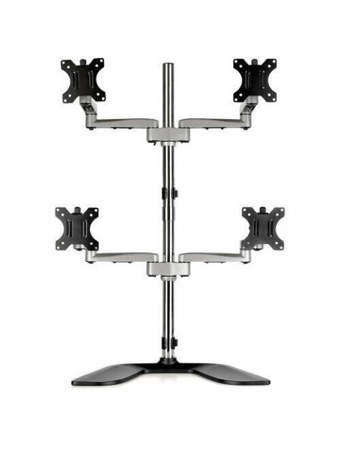 STARTECH  SOPORTE DE ESCRITORIO PARA 4 MONITORES MAX. 32 HASTA 8KG PLATA - Image 3