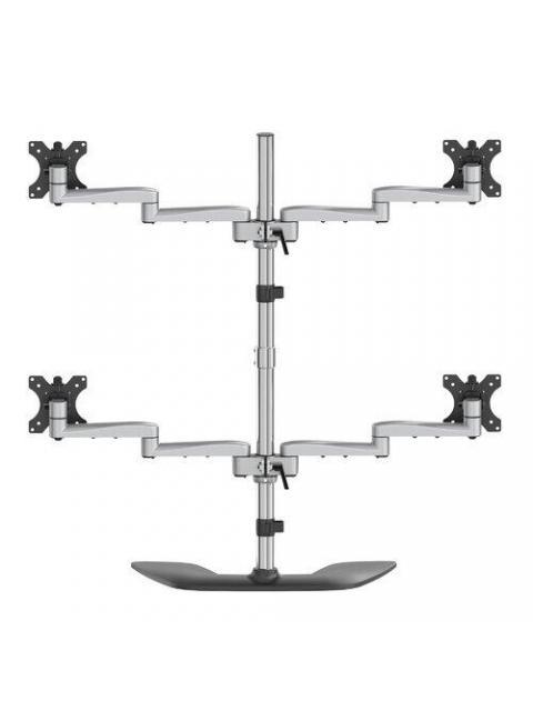 STARTECH  SOPORTE DE ESCRITORIO PARA 4 MONITORES MAX. 32 HASTA 8KG PLATA - Image 6