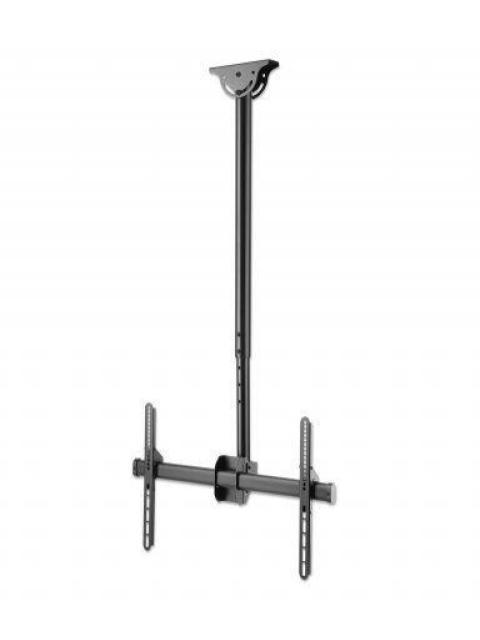 SOPORTE DE TECHO MANHATTAN PARA PANTALLA 37 A 70 HASTA 50KG NEGRO 462204