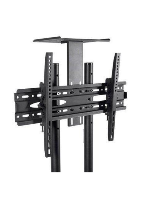 SOPORTE MOVIL BROBOTIX PARA PANTALLAS DE 32 - 70 PULGADAS HASTA 50KG NEGRO 963050 - Image 4