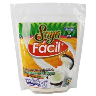 SOYA FACIL SABOR COCO 470GR POLVO PARA PREPARAR BEBIDA DE PROTEIN FIBRA XOTZIL