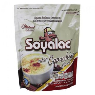 SOYALAC SABOR CAPUCHINO 500GR. BEBIDA DE SOYA INSTANTANEA COMERCIALIZADORA RAPI FRUIT