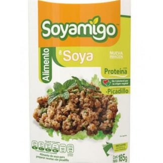 SOYAMIGO ALIMENTO DE SOYA SABOR PICADILLO 185GR. SOYAMIGO