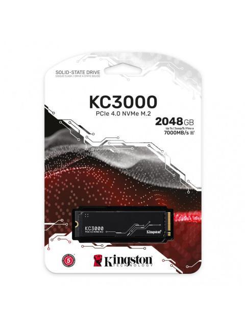 SSD KINGSTON KC3000 NVME 2048GB PCI EXPRESS 4.0 M.2
