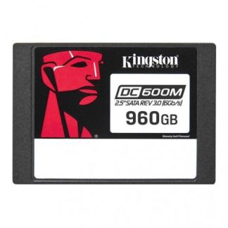 SSD PARA SERVIDOR KINGSTON DC600M 960GB SATA III 2.5 7MM - PARA SU USO EN SERVIDOR REQUIERE SNA-BR2-35