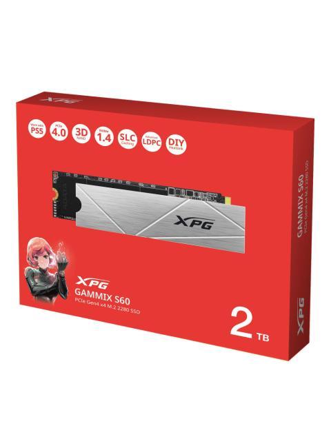 SSD XPG GAMMIX S60 NVME 2TB PCI EXPRESS 4.0 M.2 - Image 8