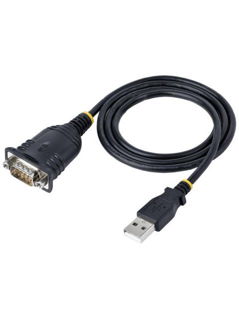 STARTECH  ADAPTADOR BD9 RS-232 MACHO - USB MACHO 914.4CM NEGRO - Image 4