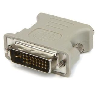 STARTECH  ADAPTADOR CONVERSOR DVI-I A VGA DVI-I MACHO - DB15 HEMBRA BLANCO