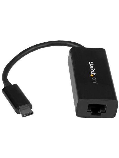 STARTECH  ADAPTADOR DE RED GIGABIT ETHERNET USB-C 5000 MBIT-S NEGRO