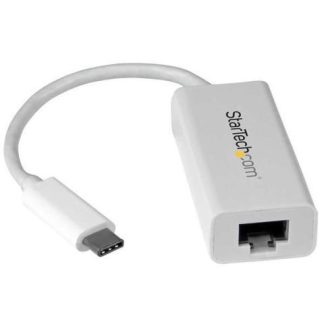 STARTECH  ADAPTADOR DE RED GIGABIT USB-C - USB 3.1 GEN1 5 GBPS BLANCO