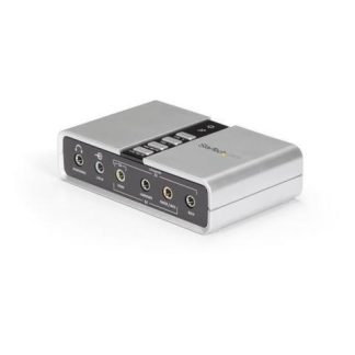STARTECH  ADAPTADOR DE SONIDO ICUSBAUDIO7D 7.1 CANALES USB BLANCO