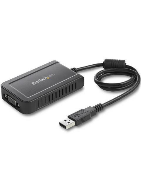 STARTECH  ADAPTADOR DE VIDEO EXTERNO USB2VGAE3 USB A VGA 1920 X 1200 PIXELES NEGRO