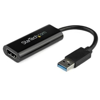 STARTECH  ADAPTADOR DE VIDEO USB 3.0 MACHO - HDMI HEMBRA NEGRO