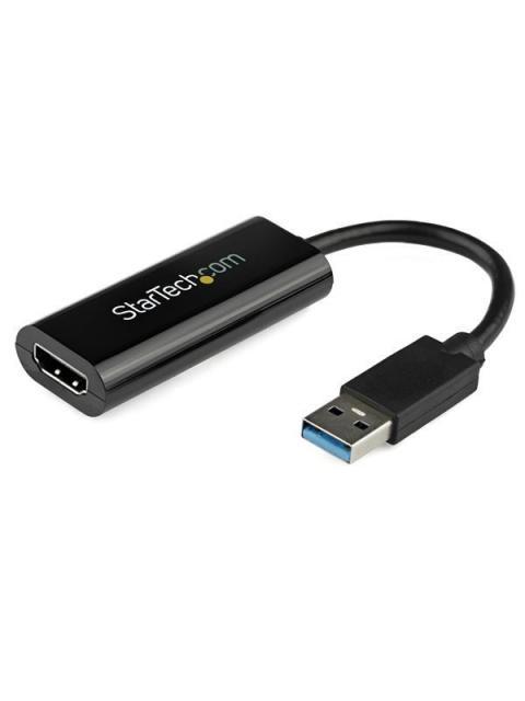 STARTECH  ADAPTADOR DE VIDEO USB 3.0 MACHO - HDMI HEMBRA NEGRO