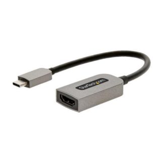 STARTECH  ADAPTADOR DE VIDEO USB C MACHO - HDMI HEMBRA NEGRO