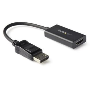 STARTECH  ADAPTADOR DISPLAYPORT 1.4 MACHO - HDMI HEMBRA 4K 60HZ NEGRO