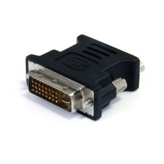 STARTECH  ADAPTADOR DVI A VGA DVI-I MACHO - DB15 HEMBRA NEGRO