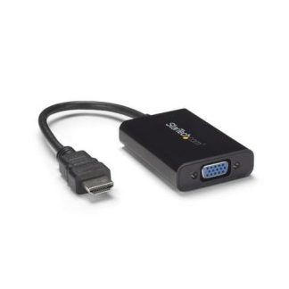 STARTECH  ADAPTADOR HDMI 19-P MACHO - VGA 15-P HEMBRA NEGRO