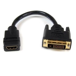 STARTECH  ADAPTADOR HDMI HEMBRA - DVI-D MACHO NEGRO
