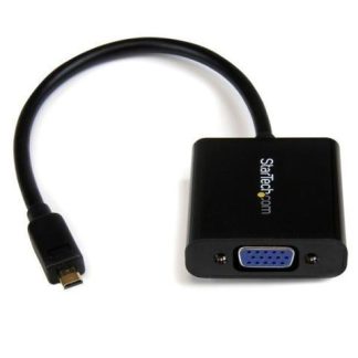 STARTECH  ADAPTADOR MICRO HDMI 19-P MACHO - VGA 15-P HEMBRA NEGRO