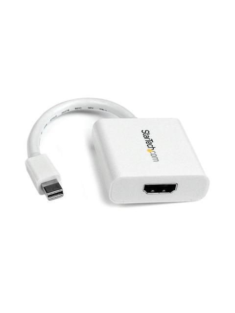 STARTECH  ADAPTADOR MINI DISPLAYPORT 1.2 - HDMI 1080P BLANCO