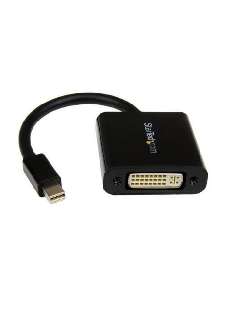 STARTECH  ADAPTADOR MINI DISPLAYPORT 1.2 MACHO - DVI-I HEMBRA 1080P NEGRO