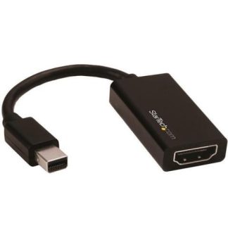 STARTECH  ADAPTADOR MINI DISPLAYPORT 1.4 MACHO - HDMI HEMBRA 4K 60HZ 15CM NEGRO