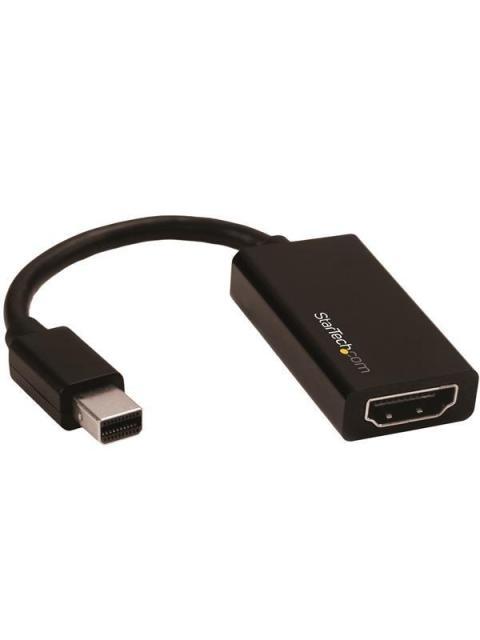 STARTECH  ADAPTADOR MINI DISPLAYPORT 1.4 MACHO - HDMI HEMBRA 4K 60HZ 15CM NEGRO