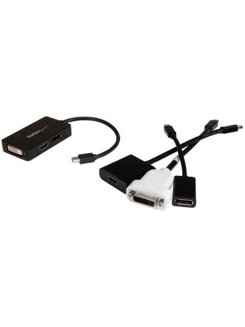 STARTECH  ADAPTADOR MINI DISPLAYPORT 1.2 MACHO - DVI-HDMI-DP NEGRO - Image 5