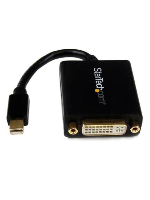 STARTECH ADAPTADOR MINI DISPLAYPORT MACHO - DVI-D HEMBRA 1080P NEGRO