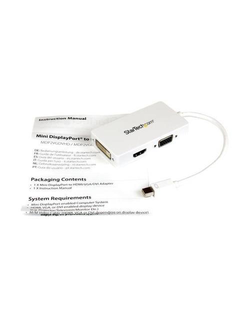 STARTECH  ADAPTADOR MINI DISPLAYPORT - VGA-DVI-HDMI BLANCO PARA MACBOOK - Image 7