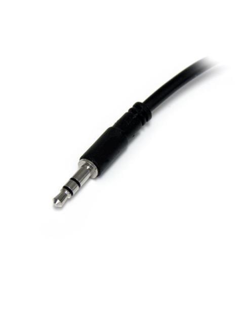 STARTECH  ADAPTADOR MINI-JACK 3.5MM 3-PIN MACHO - 2X MINI-JACK 3-PIN HEMBRA 20CM - Image 4