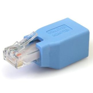 STARTECH ADAPTADOR ROLLOVER DE CONSOLA CISCO PARA CABLE RJ45 ETHERNET MACHO - HEMBRA